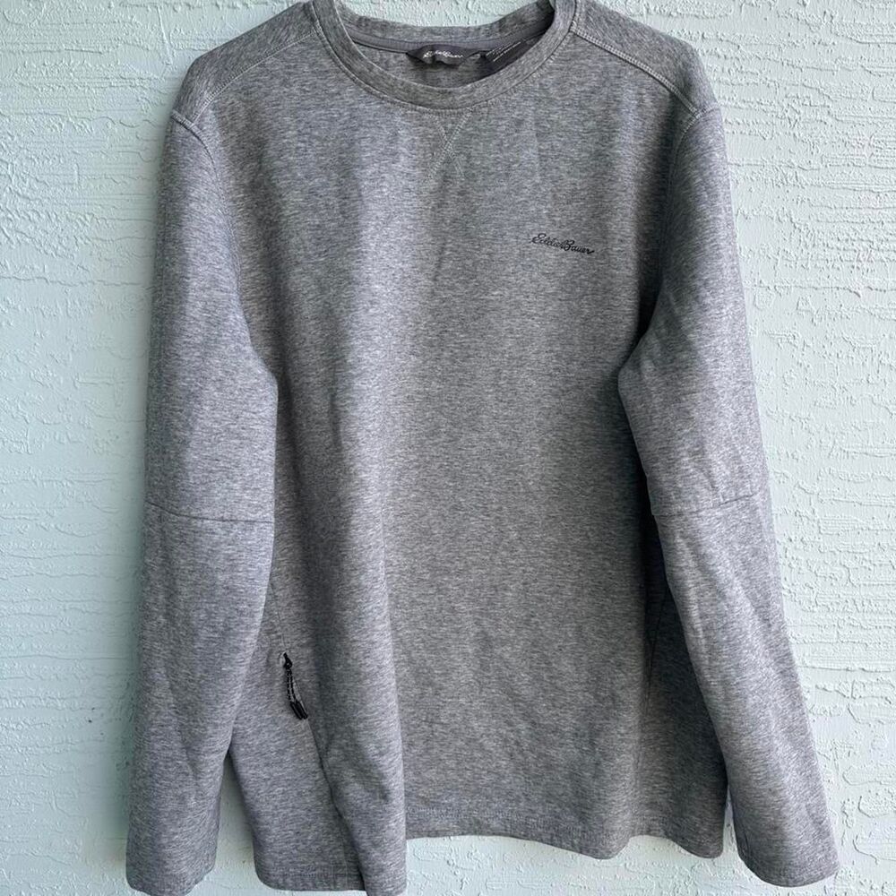Eddie-bauer Men's Grey Sweatshirt